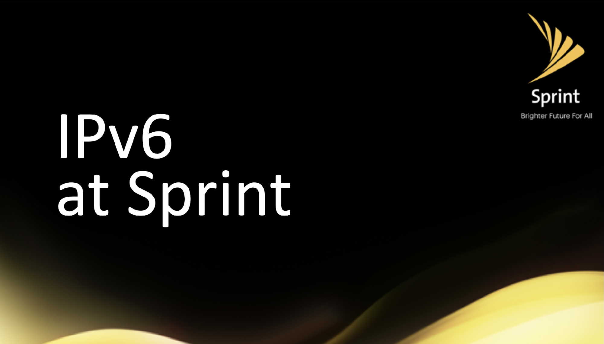 IPv6 Case Studies