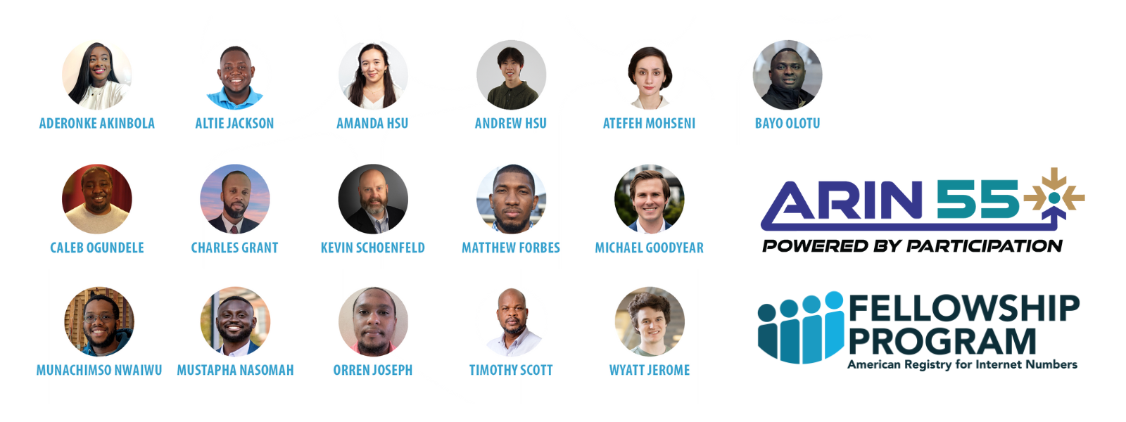 ARIN 55 Fellows