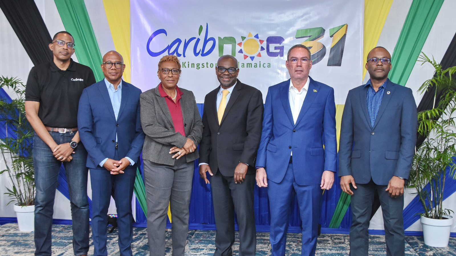 Assembled leadership pictured at CaribNOG 31