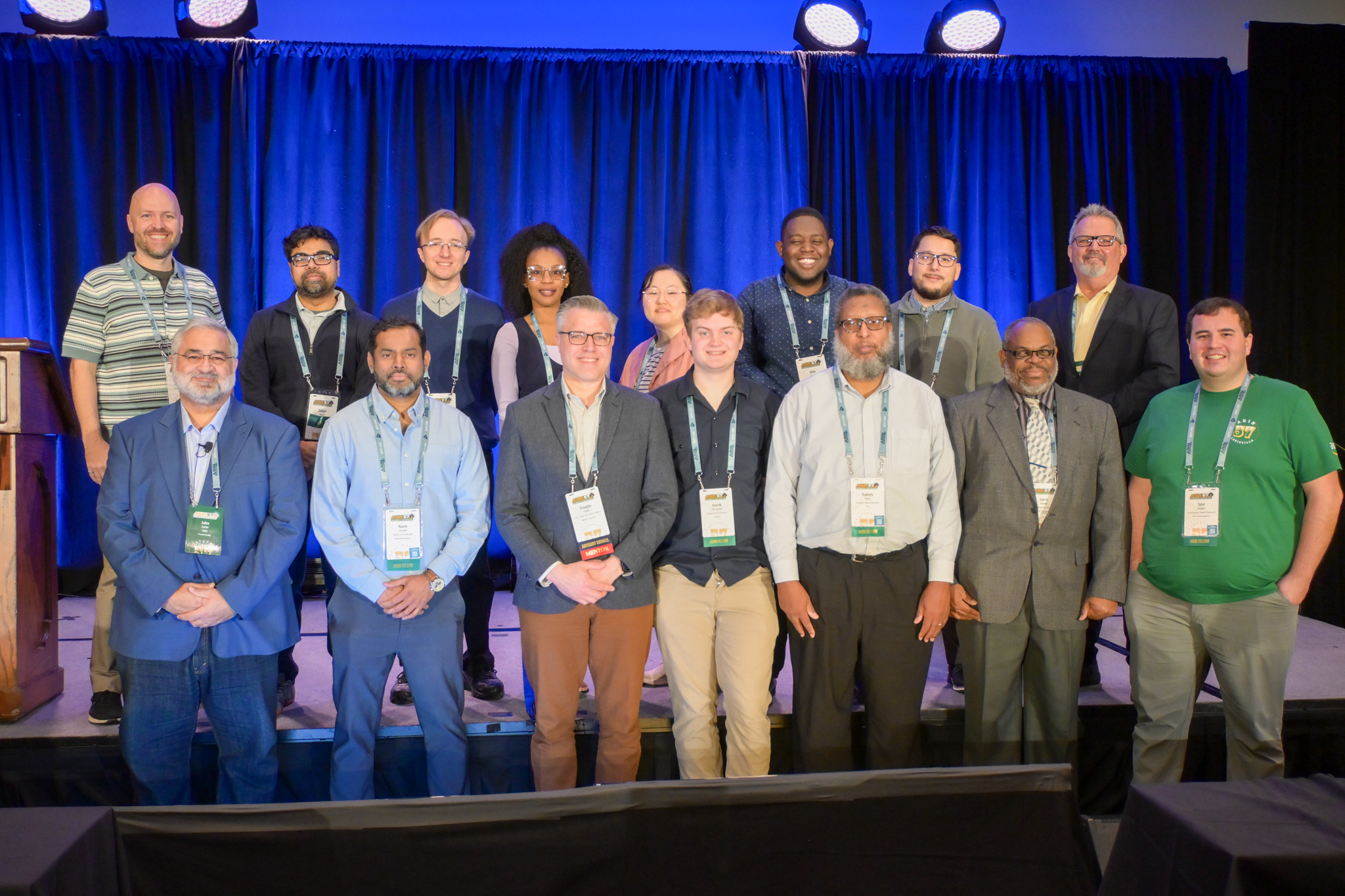ARIN 57 Fellows and Mentors with ARIN President and CEO John Curran and CXO John Sweeting in Louisville, KY
